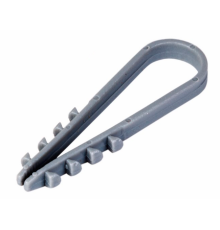 07-4501-3 ∙ Дюбель-хомут нейлоновый PROconnect 5-10 мм, серый, упаковка 100 шт.