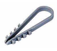 07-4502-3 ∙ Дюбель-хомут нейлоновый PROconnect 11-18 мм, серый, упаковка 100 шт.