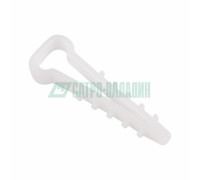 Rexant 07-4612 ∙ Дюбель-хомут нейлоновый прямоугольный REXANT 6-12 мм, белый, упаковка 100 шт.