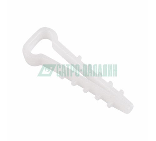 Rexant 07-4612 ∙ Дюбель-хомут нейлоновый прямоугольный REXANT 6-12 мм, белый, упаковка 100 шт.