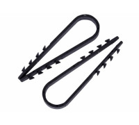 07-4523 ∙ Дюбель-хомут нейлоновый PROconnect 19-25 мм, черный, упаковка 100 шт.