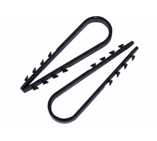 07-4523 ∙ Дюбель-хомут нейлоновый PROconnect 19-25 мм, черный, упаковка 100 шт.