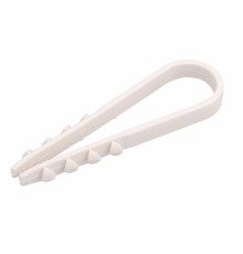 Rexant 07-4501 ∙ Дюбель-хомут нейлоновый REXANT 5-10 мм, белый, упаковка 100 шт.