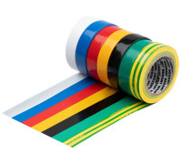 Kranz KR-09-2010-E ∙ Набор изоляционных лент 0,13х15 мм, 10 м, 7 цветов KRANZ