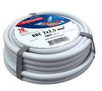 Rexant 01-8036-10 ∙ Провод соединительный ПВС 2x2,5 мм², длина 10 метров, ГОСТ 7399-97 REXANT
