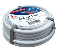 Rexant 01-8036-5 ∙ Провод соединительный ПВС 2x2,5 мм², длина 5 метров, ГОСТ 7399-97 REXANT