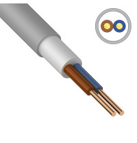 01-8701-10 ∙ Кабель силовой медный NUM-O 2x1,5 мм², 10м ГОСТ Rexant