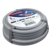 01-8705-5 ∙ Кабель силовой медный NUM-J 3x2,5 мм², 5м ГОСТ Rexant