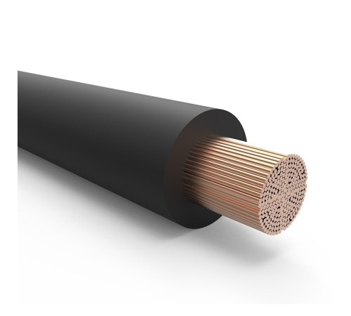 ККЗ 01-8410 ∙ Кабель силовой гибкий КГтп-ХЛ 1х10 мм² 100м ГОСТ