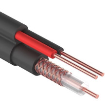 01-4004 ∙ Кабель ККСВ-П+2х0,5 мм, 305м, черный, Rexant