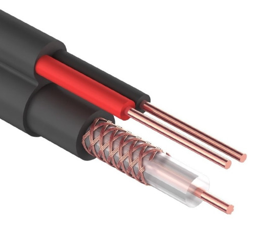 01-4004 ∙ Кабель ККСВ-П+2х0,5 мм, 305м, черный, Rexant