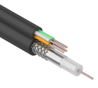 01-4022 ∙ Кабель ККСВ-П+4х0,5 мм, 100м, черный, Rexant