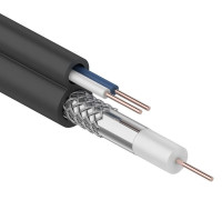 01-4002 ∙ Кабель ККСВ-П+2х0,5 мм, 100м, черный, Rexant