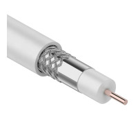 01-2621 ∙ Кабель коаксиальный RG-59U, 75 Ом, CCS/Al/Al, 48%, 100м, Indoor, белый, PROconnect