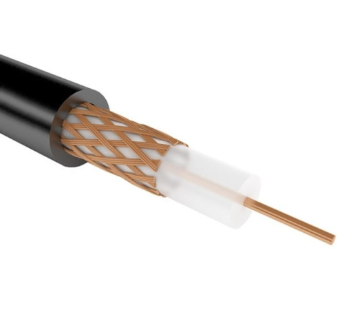 Rexant Кaбель РК 75-2-11А черный REXANT (01-2681) 400м