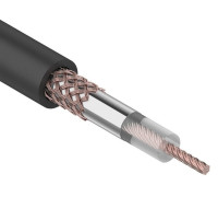 01-2003 ∙ Кабель коаксиальный RG-58 A/U, 50 Ом, Cu/Al/Cu, 64%, 100м, черный, Rexant