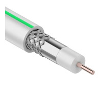 01-2431-2-20 ∙ Кабель коаксиальный SAT 703B, 75 Ом, CCS/Al/Al, 75%, 20 м, Indoor, белый, PROconnect