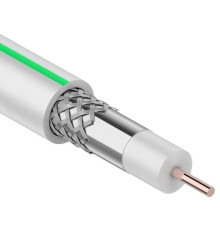 01-2502 ∙ Кабель коаксиальный MARS HD, Cu/Al/CuSn, 96%, 75 Ом, 100м, Indoor, белый, Rexant