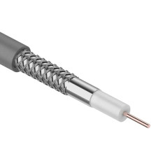 Cavel 01-2435 ∙ Кабель коаксиальный SAT 703 ZH, Cu/Al/CuSn, 75%, 75 Ом, 100м, Indoor, серый, CAVEL