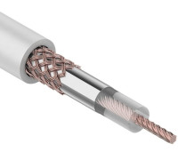 01-2001 ∙ Кабель коаксиальный RG-58 A/U, 50 Ом, Cu/Al/Cu 64%, 100м, белый, Rexant