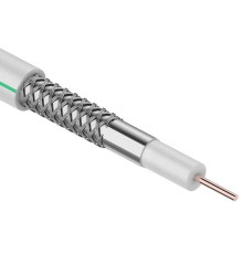 Cavel 01-2432-1 ∙ Кабель коаксиальный SAT 703 B, Cu/Al/CuSn, 75%, 75 Ом, 250м , Indoor, белый, CAVEL