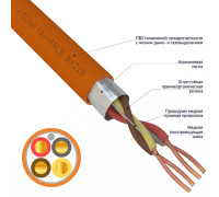 01-4911-1 ∙ Кабель огнестойкий КПСЭнг(А)-FRLS 2x2x1,00мм², бухта 200м Rexant