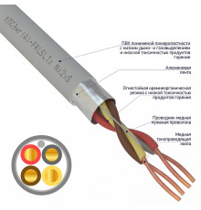 01-4938-1 ∙ Кабель огнестойкий КПСЭнг(А)-FRLSLTx 2x2x0,75мм², бухта 200м Rexant