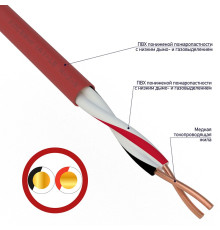 01-4861 ∙ Кабель для пожарной сигнализации КПСВВнг(А)-LS 1x2x0,75мм², бухта 200м Rexant