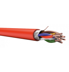 Кабель КПСВЭВнг(А)-LSLTx 4х2х0,75 красный СПКБ Техно 00-00009100