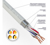 01-4875-1 ∙ Кабель для пожарной сигнализации КПСВЭВнг(А)-LSLTx 2x2x0,50мм², бухта 200м Rexant