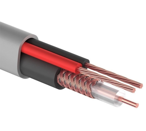 01-4108 ∙ Кабель КВК-В-2+2x0,75 мм² (Cu/CCA) (96) белый, 200м, PROconnect