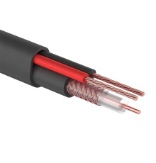 01-4215 ∙ Кабель КВК-П-2 +2x0,50м м² (Cu/CCA) (96) черный, 200м, PROconnect