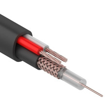 01-4013 ∙ Кабель КВК-П-1,5+2x0,50м м² (Cu/Cu) черный, 200м, Rexant