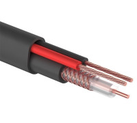 01-4109 ∙ Кабель КВК-П-2 +2x0,75 мм² (Cu/CCA) (96) черный, 200м, PROconnect