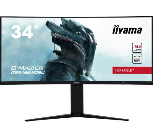 Монитор Iiyama 34" Red Eagle GB3466WQSU-B1