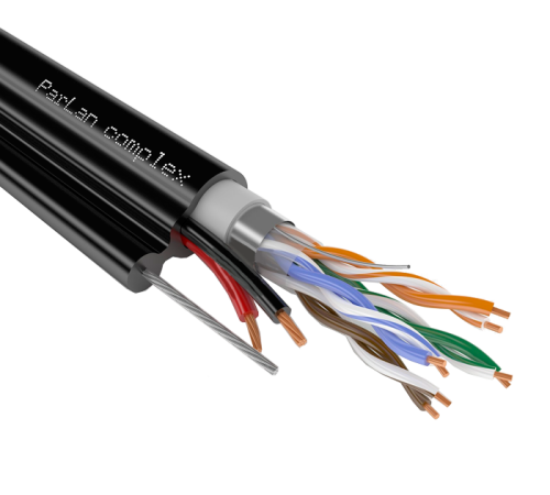 Паритет Кабель ParLan complex F/UTP4 Cat5e PVC/PEtr 2х0,50 (102479) 200м