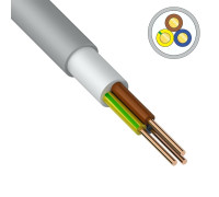 ККЗ 01-8704 ∙ Кабель силовой медный NUM-J 3x1,5 мм² 100м ГОСТ