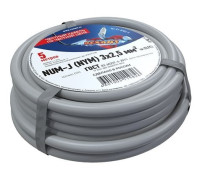01-8705-5 ∙ Кабель силовой медный NUM-J 3x2,5 мм², 5м ГОСТ Rexant