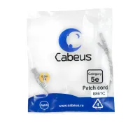 PC-UTP-RJ45-CAT.5E-0.3M-LSZH Cabeus