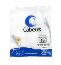 PC-UTP-RJ45-CAT.5E-0.3M-LSZH Cabeus