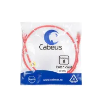 PC-UTP-RJ45-CAT.6-1M-RD Cabeus