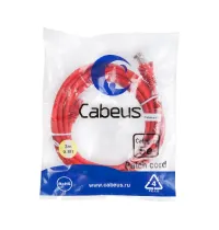 PC-UTP-RJ45-CAT.5E-3M-RD Cabeus