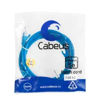 PC-UTP-RJ45-CAT.5E-2M-BL-LSZH Cabeus