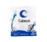 PC-UTP-RJ45-CAT.5E-0.3M-BL Cabeus
