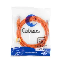 PC-UTP-RJ45-CAT.5E-2M-OR Cabeus