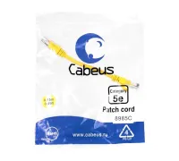 PC-UTP-RJ45-CAT.5E-0.15M-YL-LSZH Cabeus