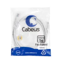 PC-UTP-RJ45-CAT.5E-1.5M-WH-LSZH Cabeus