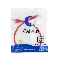 PC-UTP-RJ45-CAT.5E-0.5M-RD-LSZH Cabeus