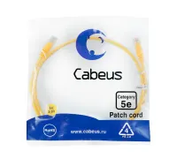 PC-UTP-RJ45-CAT.5E-1M-YL-LSZH Cabeus