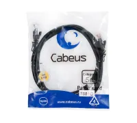 PC-UTP-RJ45-CAT.5E-2M-BK Cabeus
